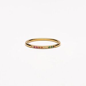 Atolea - Golden Hour Ring - Size 5 - New with Dust Bag